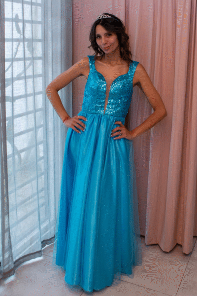 vestido de quince Elsa - Maransa